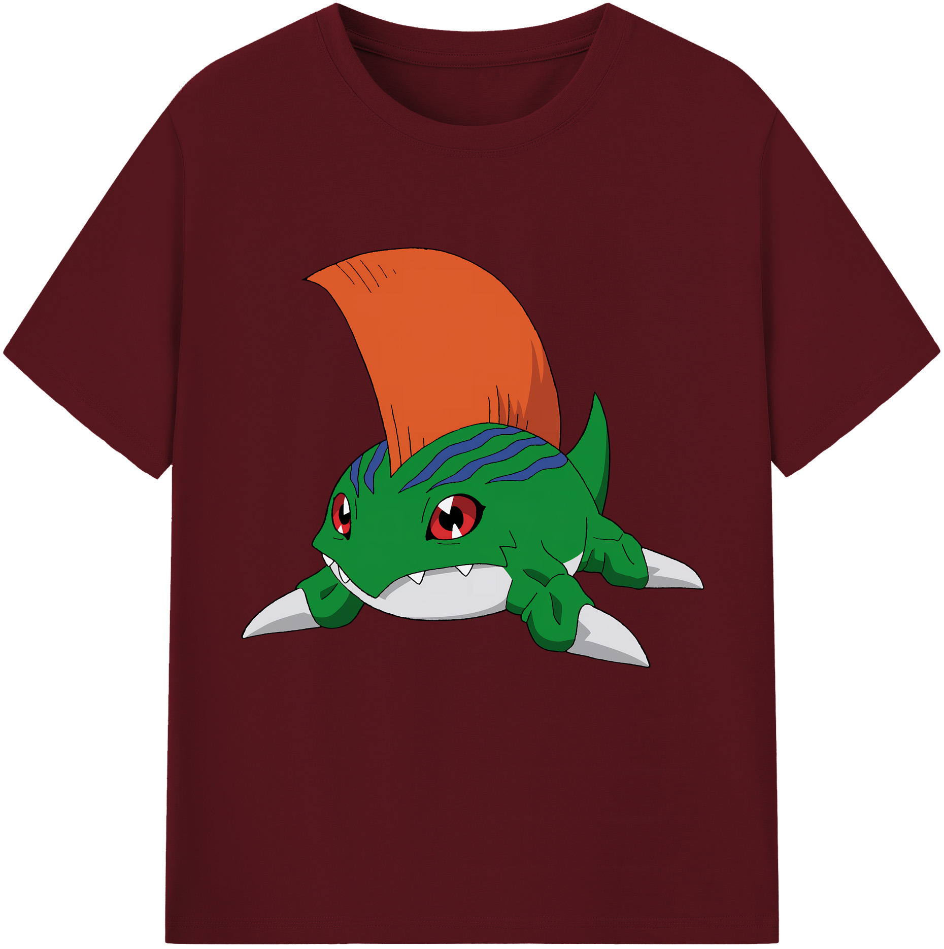 （画像用） Digimon デジタルモンスター/デジモン 綿100％半袖Tシャツ（フロントプリント）